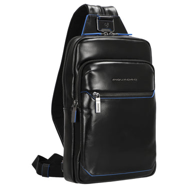 Piquadro Blue Square - Umhängetasche 30.5 cm (black) - Ansicht 5