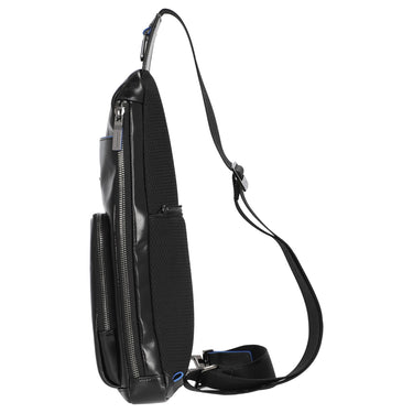 Piquadro Blue Square - Umhängetasche 36 cm (black) - Ansicht 3