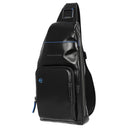 Piquadro Blue Square - Umhängetasche 36 cm (black) - Ansicht 2