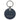 Porsche Design Circle - Schlüsselanhänger 9 cm (dark blue) - Markenkoffer