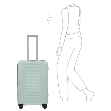 Porsche Design Roadster Hardcase - 4-Rollen-Trolley M 69 cm erw. (chalk shiny) - Ansicht 8