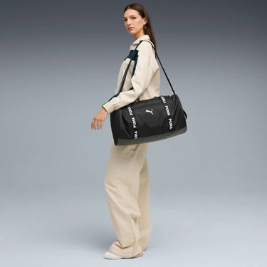 Puma At Ess Barrel Bag - Sporttasche 50 cm (black) - Ansicht 4