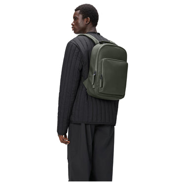 Rains Book Daypack - Rucksack 15" 40 cm (green) - Markenkoffer