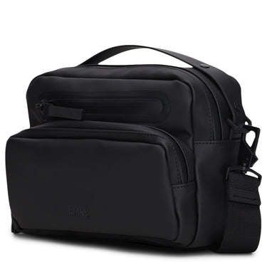 Rains Cargo Box Bag - Umhängetasche 25 cm RFID (black) - Markenkoffer