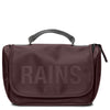 Rains Texel - Trousse de toilette suspendue 27 cm (noir)