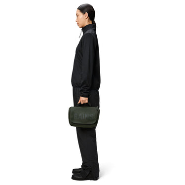 Rains Texel - Kulturbeutel zum Aufhängen 27 cm (green) - Markenkoffer