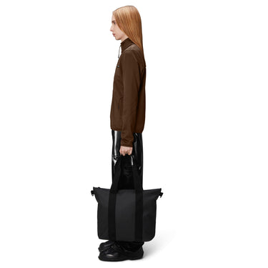 Rains Tote Bag Mini - Shopper 36 cm (black) - Ansicht 5