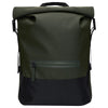 Rains Trail Rolltop - Sac à dos 15" 47 cm (vert)