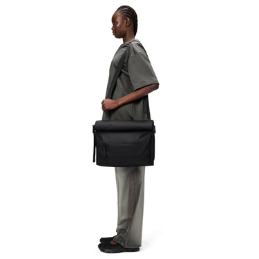 Rains Trail - Umhängetasche/Hinterradtasche 41 cm (black) - Markenkoffer