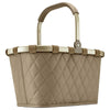 reisenthel carrybag - Einkaufskorb (frame rhombus olive)
