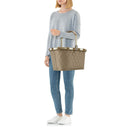 reisenthel carrybag - Einkaufskorb (frame rhombus olive) - Markenkoffer