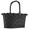 reisenthel carrybag xs - Panier de courses 21 cm (cadre à pois brillants noir)