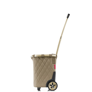 reisenthel carrycruiser - Einkaufstrolley 47.5 cm (frame rhombus olive) - Markenkoffer