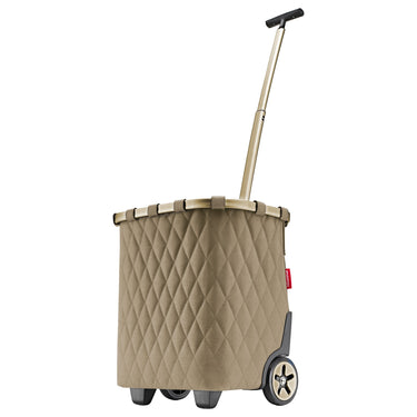 reisenthel carrycruiser - Einkaufstrolley 47.5 cm (frame rhombus olive) - Markenkoffer