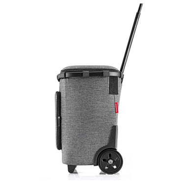 reisenthel carrycruiser plus - Einkaufstrolley recycelt PET 52.5 cm (frame twist silver) - Markenkoffer