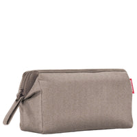 reisenthel cosmetics travelcosmetic - Kulturbeutel 26 cm (herringbone mokka) - Markenkoffer