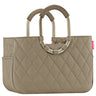 reisenthel loopshopper M / Shopper 40 cm (frame rhombus olive)