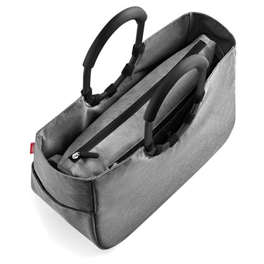 reisenthel loopshopper M / Shopper 40 cm (frame twist silver) - Markenkoffer