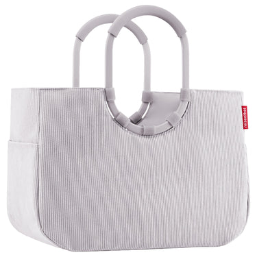 reisenthel shopping loopshopper L - Einkaufstasche mit Bügel 46 cm (cord grey) - Ansicht 2
