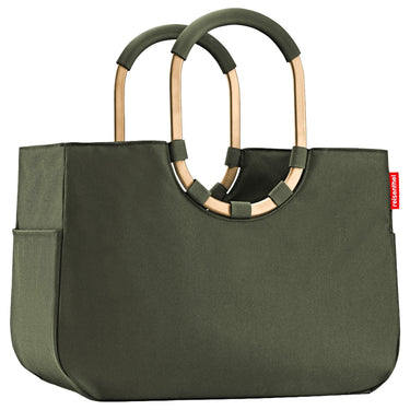 reisenthel shopping loopshopper L - Einkaufstasche mit Bügel 46 cm (forest gold) - Markenkoffer