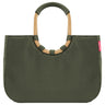 reisenthel shopping loopshopper L - Einkaufstasche mit Bügel 46 cm (forest gold) - Markenkoffer