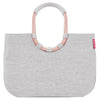 reisenthel shopping loopshopper L - Sac de courses avec cadre 46 cm (frame twist sky rose)