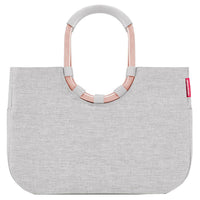 reisenthel shopping loopshopper L - Einkaufstasche mit Bügel 46 cm (frame twist sky rose) - Markenkoffer