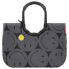reisenthel shopping loopshopper L - Shopping Bag mit Bügel 46 cm (smiley grey)