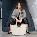 reisenthel shopping loopshopper L - Einkaufstasche mit Bügel 46 cm (teddy sand) - Ansicht 6