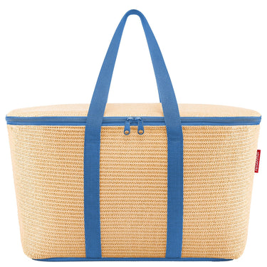 reisenthel thermo coolerbag - Kühltasche 44.5 cm (raffia blue) - Markenkoffer