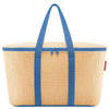 reisenthel thermo coolerbag - Sac isotherme 44,5 cm (raffia blue)
