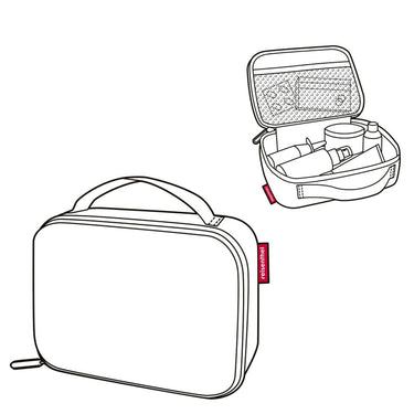 reisenthel thermocase - Brotzeitbox 20 cm (twist silver) - Markenkoffer