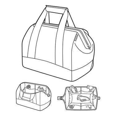 reisenthel travelling allrounder L - Reisetasche 48 cm (black) - Markenkoffer