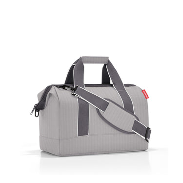 reisenthel travelling allrounder M - Reisetasche 40 cm (herringbone grey) - Markenkoffer