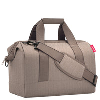 reisenthel travelling allrounder M - Reisetasche 40 cm (herringbone mokka) - Markenkoffer