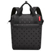 reisenthel travelling allrounder R - Sac à dos 40 cm (points brillants noir)