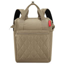 reisenthel travelling allrounder R - Rucksack 40 cm (rhombus olive) - Markenkoffer