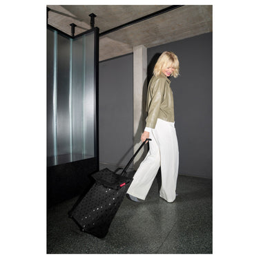 reisenthel trolley M - Einkaufstrolley 53 cm (glossy dots black) - Markenkoffer