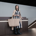 reisenthel XL - Shopper 65 cm (herringbone mokka) - Markenkoffer