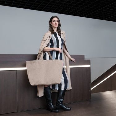 reisenthel XL - Shopper 65 cm (herringbone mokka) - Markenkoffer