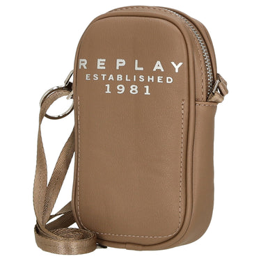 Replay - Handytasche 16 cm (dirty pale beige) - Markenkoffer