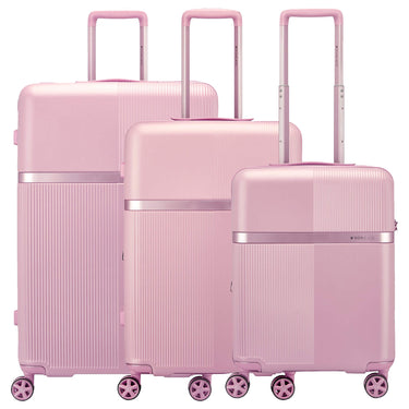 Roncato AirGlam - 4 - Rollen - Trolley Set 3tlg. erw. (rosa cipria) - Markenkoffer