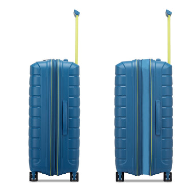 Roncato B - Flying Move - 4 - Rollen - Trolley M 68 cm erw. (blu laguna) - Markenkoffer