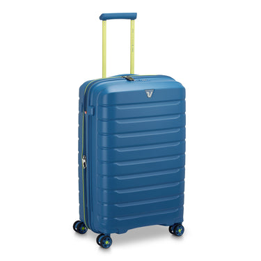 Roncato B - Flying Move - 4 - Rollen - Trolley M 68 cm erw. (blu laguna) - Markenkoffer