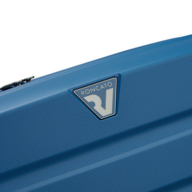 Roncato B - Flying Move - 4 - Rollen - Trolley Set 3tlg. erw. (blu laguna) - Markenkoffer