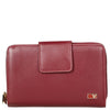 Roncato Firenze 2.0 - Portefeuille Femme 18cc 15 cm RFID (bordeaux)