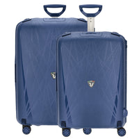 Roncato Light - 4 - Rollen - Trolley Set 2tlg. M/L (navy) - Markenkoffer
