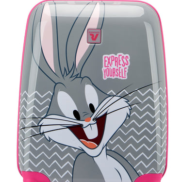 Roncato Looney Tunes Kids - 4 - Rollen - Kindertrolley 44 cm (Bugs Bunny Grigio) - Markenkoffer