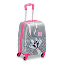 Roncato Looney Tunes Kids - 4 - Rollen - Kindertrolley 44 cm (Bugs Bunny Grigio) - Markenkoffer