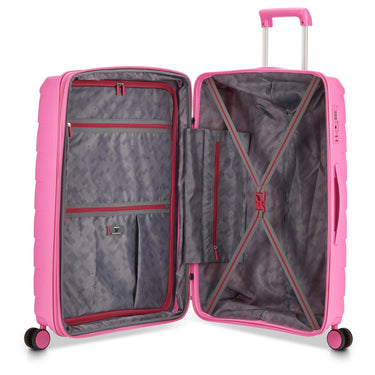 Roncato Skyline 2.0 - 4 - Rollen - Trolley M 70 cm erw. (pink) - Markenkoffer